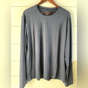 New Men's Motion long sleeve shirt. Color: Night shadow‎ size XL NWT